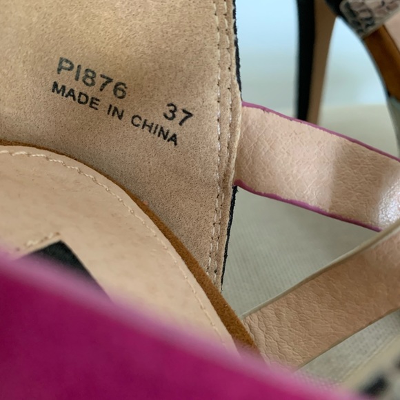 Strappy Stiletto 4 inch heel sandals size 7 - Picture 12 of 14